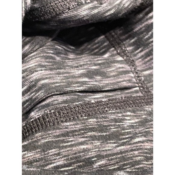 Zella Girl Big Kids Leggings Size M 8/10 Black Space Dye Active Stretch Pull On - Picture 9 of 9